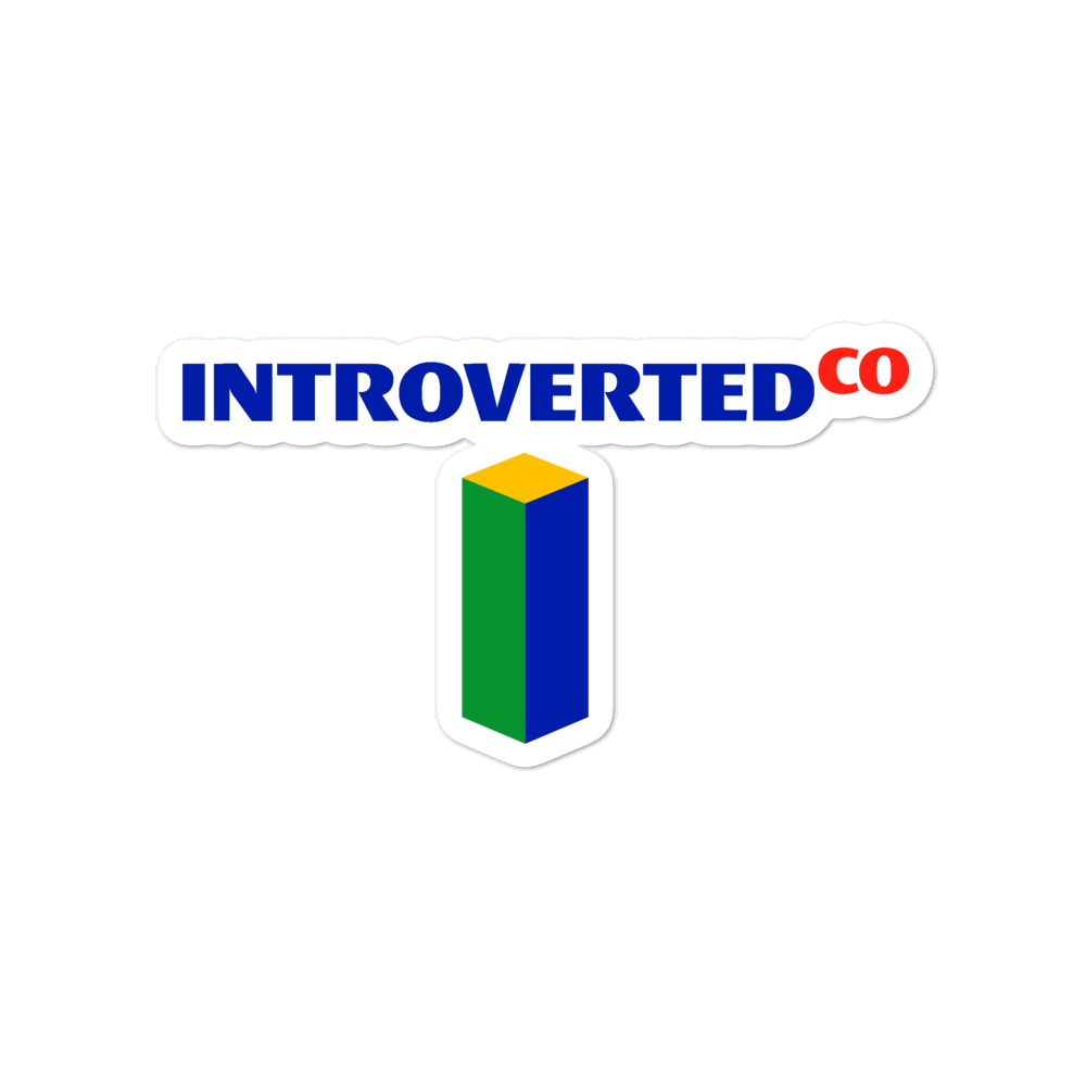 Introverted.Co Stickers