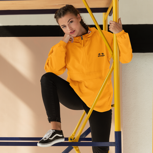 LIMITED EDITION - Embroidered Champion Packable Jacket (THUNDER YELLOW)