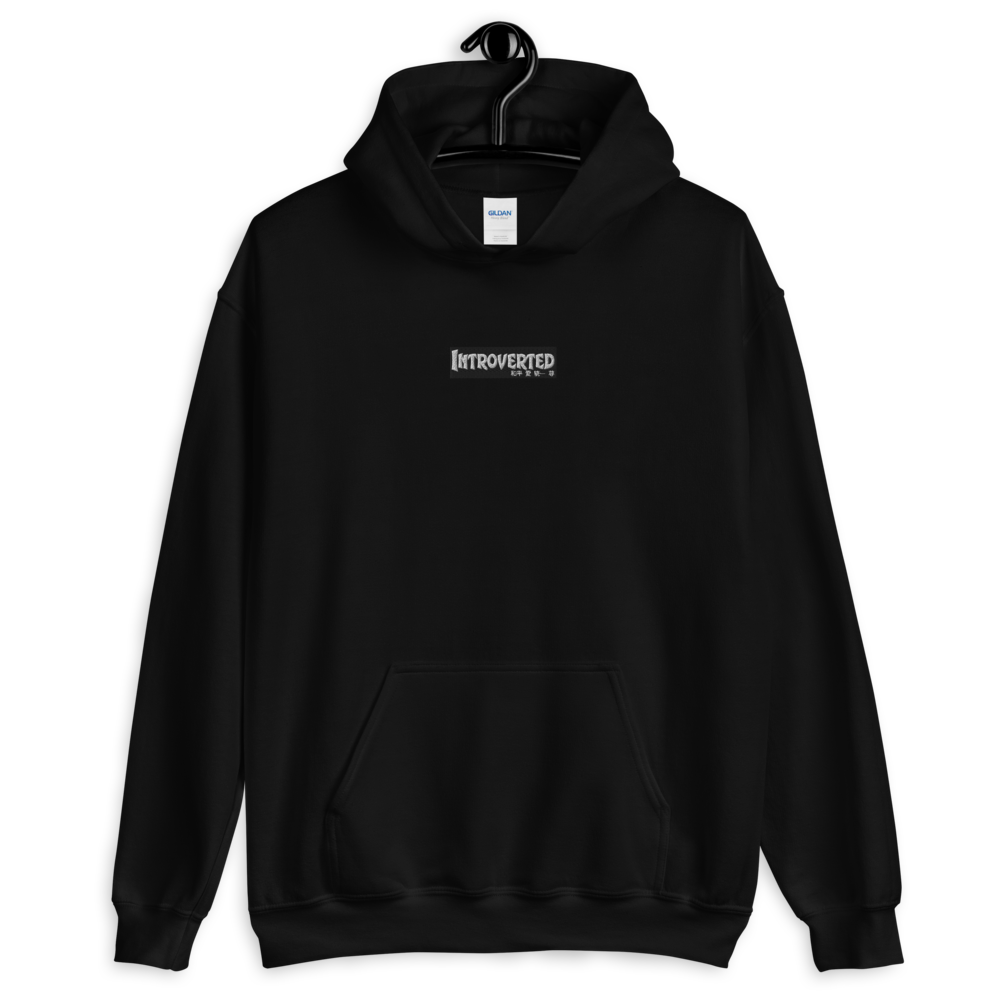 Embroidered Box Logo Hoody